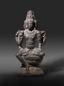 梵天，900-1000年代后期。 作者 不明