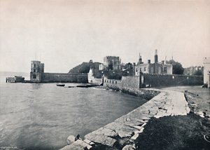 布兰西岛-城堡全景，1895年 作者 不明