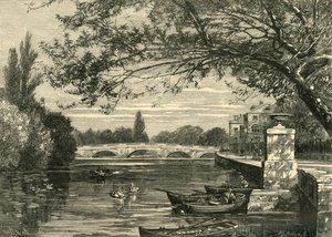 贝德福德（Bedford）的《乌兹大桥》，1898年。 作者 不明