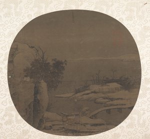 雪中桥，10世纪末。 作者 不明