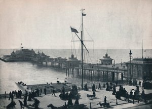 布赖顿-西码头，1895年 作者 不明