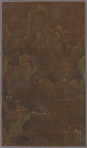 带着琵琶去拜访朋友，16世纪。 作者 不明