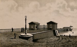 不列颠尼亚码头，c1880。 作者 不明