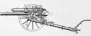 英国18磅炮，1915年 作者 不明