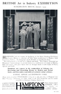 英国工业艺术展览会-伯灵顿大厦，1935年1月 作者 不明