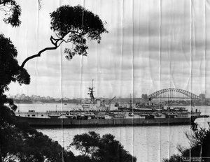 英国航母HMS Venerable，澳大利亚悉尼，c1946 作者 不明
