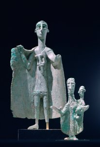青铜母子法规，努拉奇奇文化，撒丁岛锡尼斯科拉，公元前9-6世纪 作者 不明