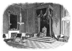 白金汉宫：宝座室，1886年 作者 不明