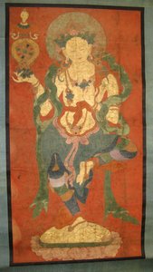 佛教侍者，可能是达基尼，18世纪末。 作者 不明