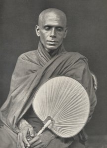 缅甸教派的佛教僧侣，棕榈叶，1926年 作者 不明