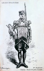 Bugler，20世纪法国外籍军团第4团 作者 不明