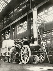 建造火箭-1935年，1935年。 作者 不明