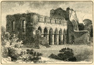 Buildwas修道院，1898年。 作者 不明