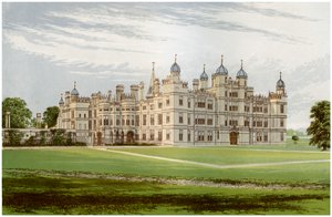 伯克利故居，林肯郡，埃克塞特侯爵的住所，c1880 作者 不明