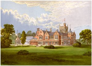 卡昂伍德大厦，米德尔塞克斯，雷基特家族的住所，c1880 作者 不明