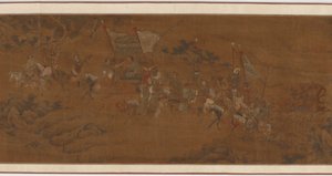 蔡文姬回国，16-17世纪。 作者 不明
