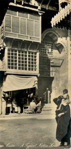 开罗-典型的土著房屋，c1918-c1939。 作者 不明