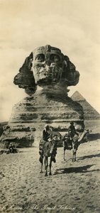 开罗-大狮身人面像，c1918-c1939。 作者 不明