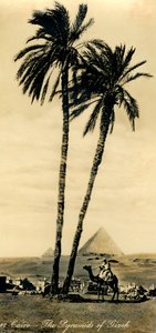开罗-基尔西金字塔，c1918-c1939。 作者 不明