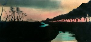 开罗：通往金字塔的道路，c1918-c1939。 作者 不明