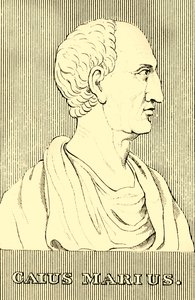 凯乌斯·马里乌斯（Caius Marius），公元前157年至前86年，1830年。 作者 不明