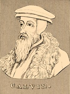 加尔文（Calvin），1509年至1564年，1830年。 作者 不明