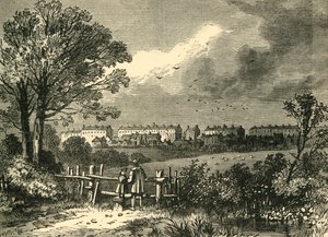 卡姆登镇（Camden Town），位于马里波恩（Hampstead）汉普斯特德路（Hampstead Road），1780年，建于1876年。 作者 不明