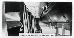 加拿大太平洋卧铺车，加拿大，c1920s 作者 不明