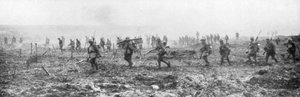 1917年4月9日，法国Vimy，第一次世界大战，加拿大军队无人领地 作者 不明