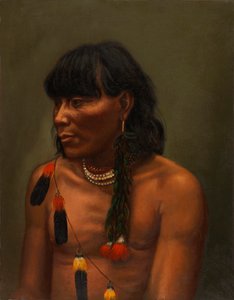 卡内洛印第安人，约1890-1892年。 作者 不明