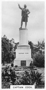 库克船长雕像，澳大利亚，1928年 作者 不明