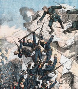 勒贝迪夫（Lebedief）船长英勇捍卫日俄战争（1904-5）在亚瑟港的堡垒 作者 不明
