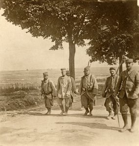 被俘的德国神枪手，法国北部香槟，c1914-c1918 作者 不明