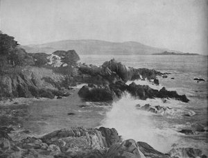 加利福尼亚州卡梅尔湾，约建于1897年。 作者 不明