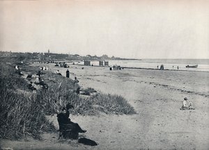 Carnousetie-城镇和海滩，1895年 作者 不明