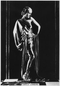 卡罗尔·伦巴德（Carole Lombard），美国电影女演员，c1938年 作者 不明