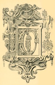 Cartouche，16世纪中叶，1881年。 作者 不明