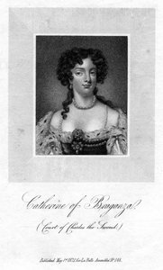 1821年，英国国王查理二世的王后配偶Braganza的凯瑟琳 作者 不明