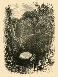 佩格韦尔湾洞穴，1898年。 作者 不明