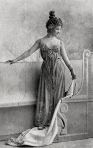 塞西尔·索雷尔（Cecile Sorel），法国女演员，1893年 作者 不明