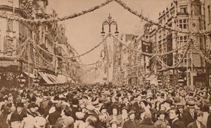 1935年，国王乔治五世诞辰60周年庆典，伦敦 作者 不明