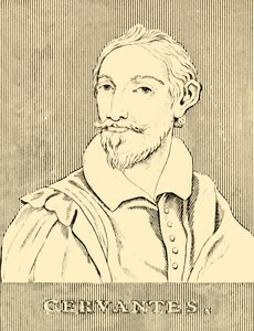 塞万提斯（Cervantes），1547-1616，1830年。 作者 不明
