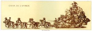 处女膜的战车，1885年 作者 不明