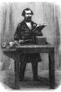 查尔斯·狄更斯（Charles Dickens）1812-70，英国小说家和新闻工作者，1858年7月 作者 不明