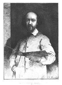 查尔斯·弗朗索瓦·杜比尼（1862年）。 作者 不明