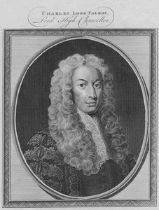 查尔斯·罗伯特·塔尔伯特（Charles Lord Talbot），大臣，1786年。 作者 不明
