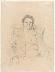 查尔斯·塞文宁（CharlesThévenin），于1800年代因格里斯（Ingres）之后。 作者 不明