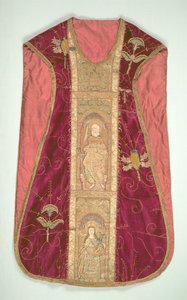 Chasuble，1500年至1520年。 作者 不明