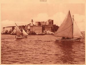 dIf城堡，If城堡，马赛，1930年。 作者 不明