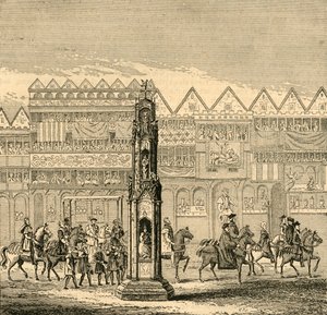 Cheapside Cross，出现于1547年，1897年。 作者 不明